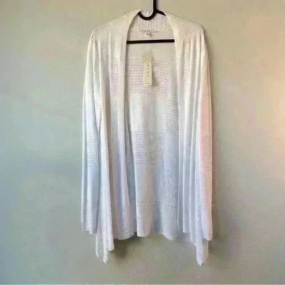NWT - Cyrus Knits Cardigan Color Bone Sz Small - Picture 1 of 11